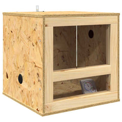 vidaXL Terrarium Brown 40 x 40 x 90 cm OSB 5