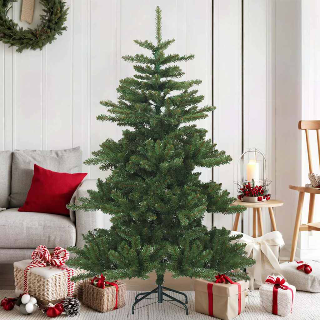 Artificial Hinged Christmas Tree PVC Green 150 cm