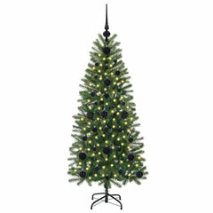 vidaXL Artificial Christmas Tree Green 120 cm PE and PVC 3