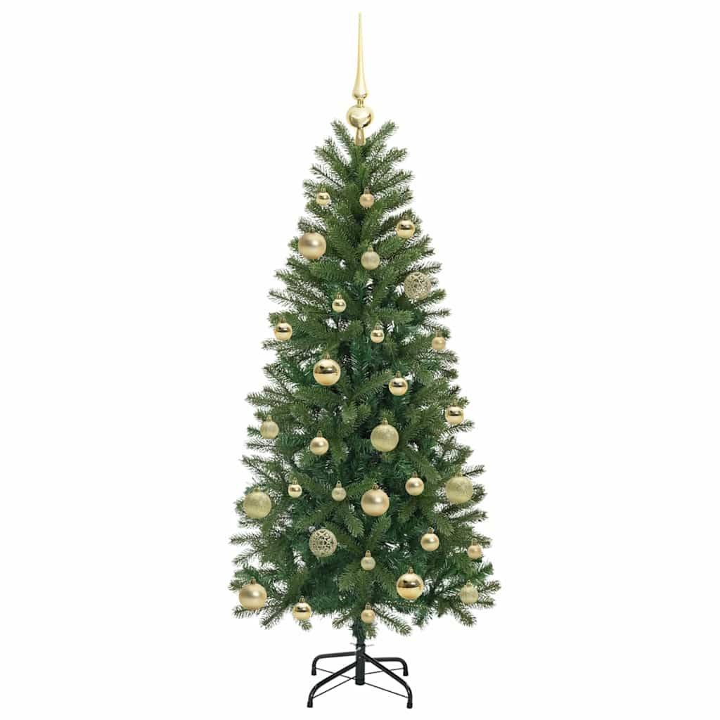 vidaXL Artificial Christmas Tree Green 150 cm PE and PVC 4