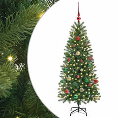 vidaXL Artificial Christmas Tree Green 150 cm PE and PVC 2