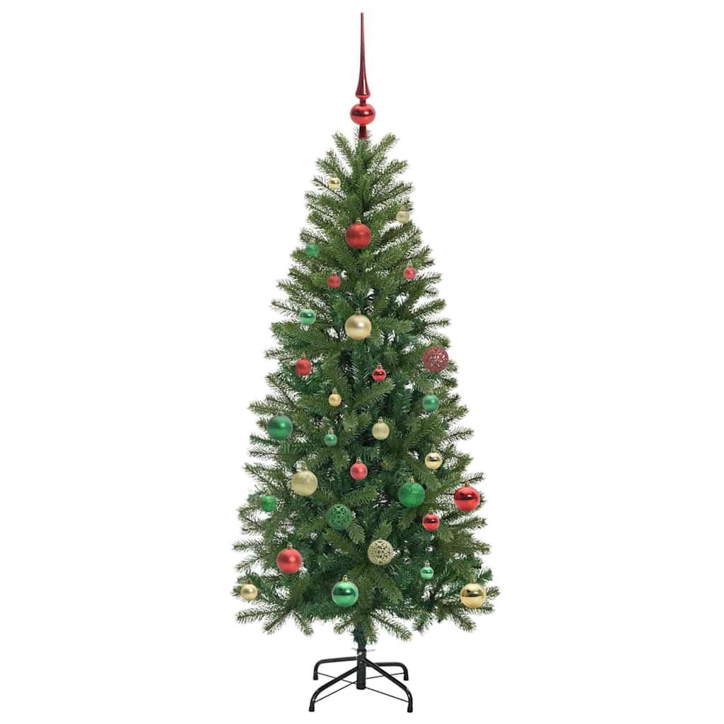 vidaXL Artificial Christmas Tree Green 150 cm PE and PVC 6