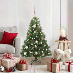 vidaXL Artificial Christmas Tree PE and PVC Green 120 cm