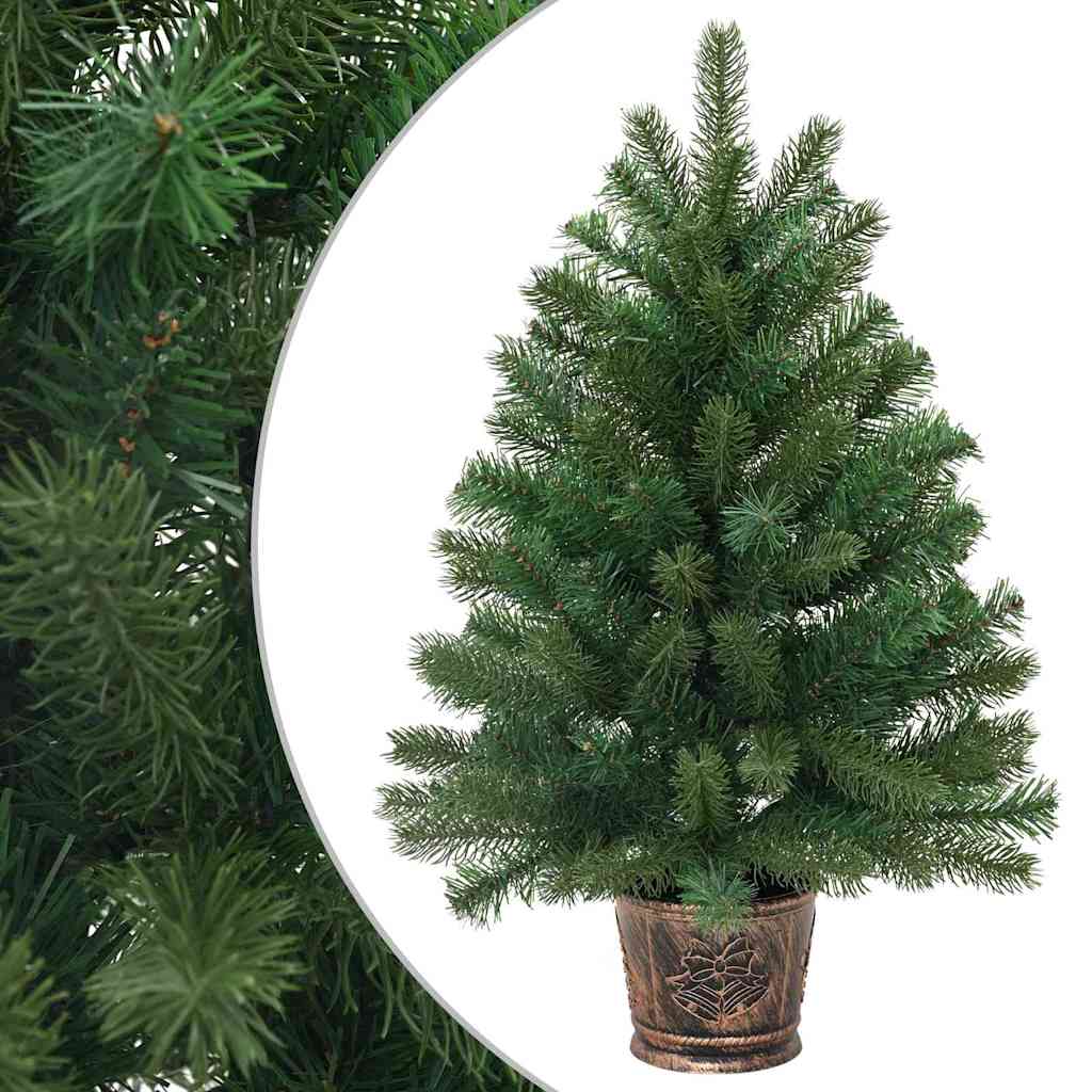vidaXL Artificial Christmas Tree Green 95 cm PVC, PE and steel 2