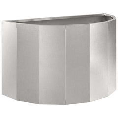 vidaXL Planter Silver 60 x 30 x 35 cm Stainless Steel 2