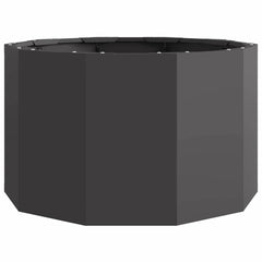 vidaXL Planter Black 60 x 60 x 35 cm Steel 5