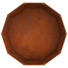 Planter 120 x 120 x 50 cm Steel Weathering steel