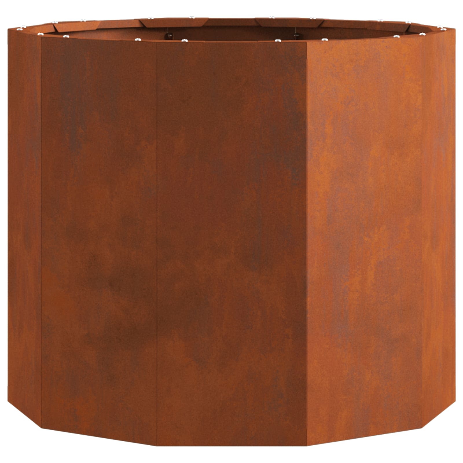 vidaXL Planter Rusty 60 x 60 x 50 cm Weathering Steel 5