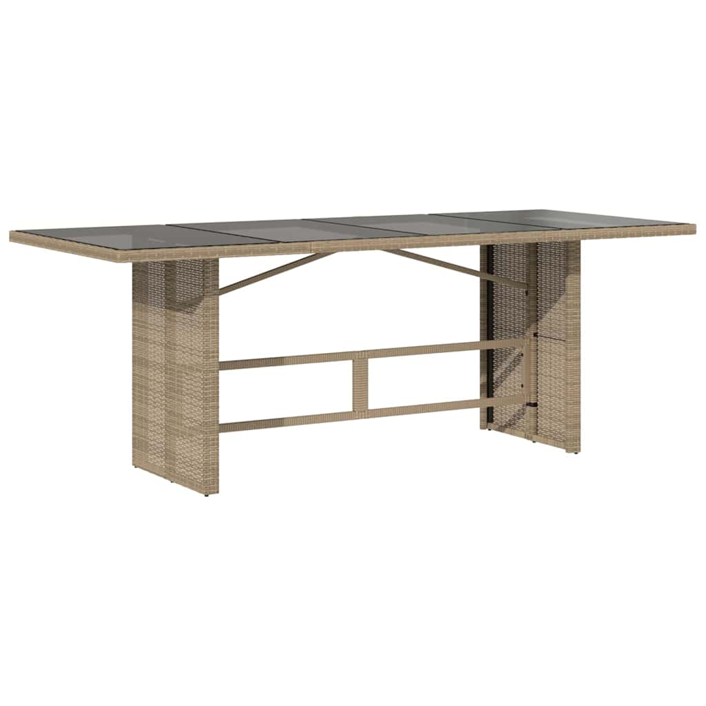 Garden Dining Set 7 pcs Poly Rattan 6-Seater