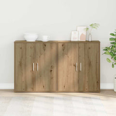 Sideboards 2 pcs 60x31x70 cm Engineered Wood Artisan oak