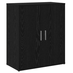 Sideboards 2 pcs 60x31x70 cm Engineered Wood Black oak