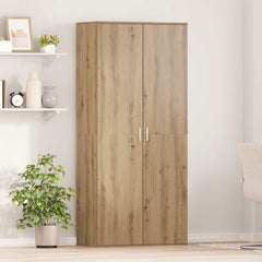 vidaXL Highboard 80 x 39 x 178 cm Engineered Wood Artisan Oak 1