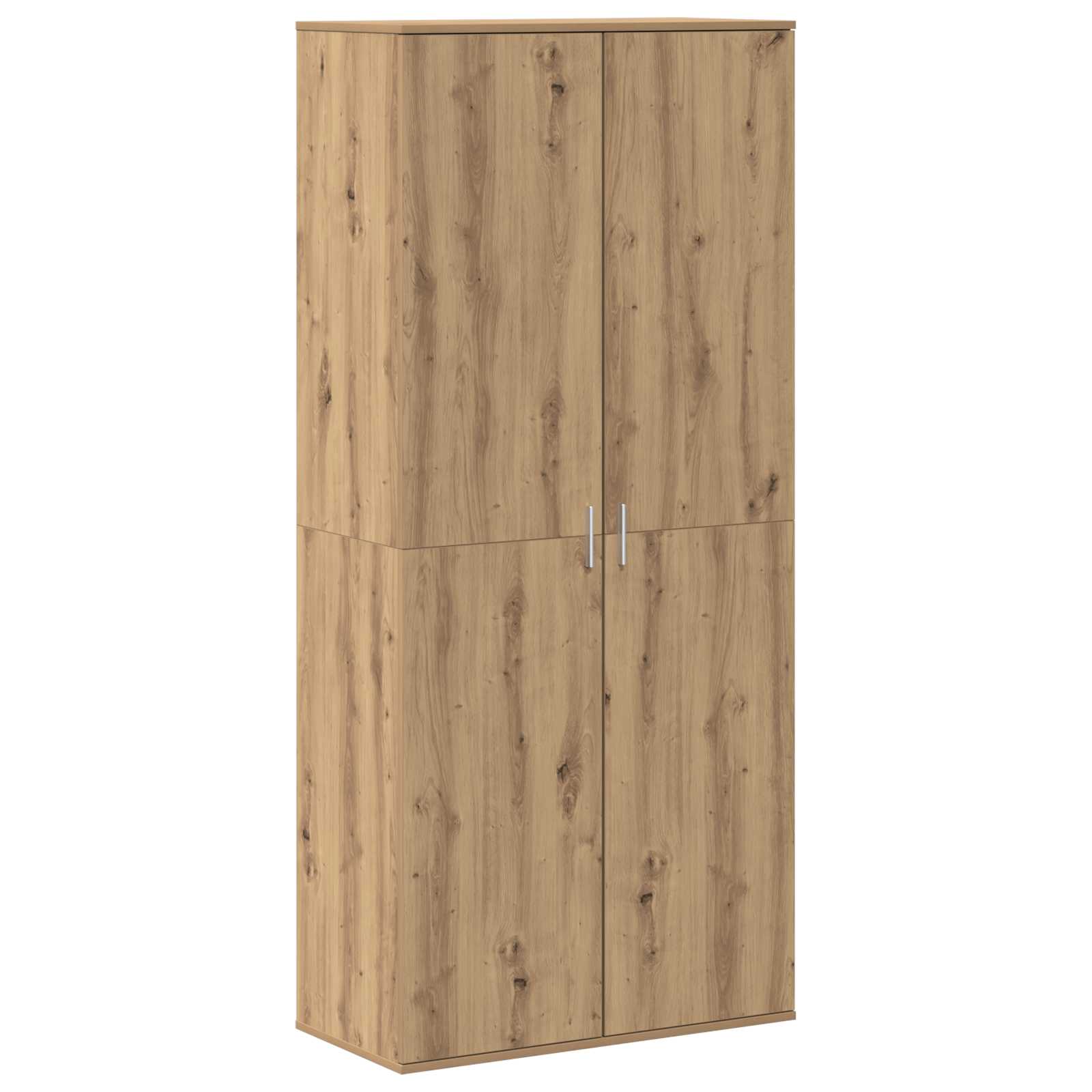 vidaXL Highboard 80 x 39 x 178 cm Engineered Wood Artisan Oak 2