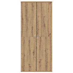 vidaXL Highboard 80 x 39 x 178 cm Engineered Wood Artisan Oak 6