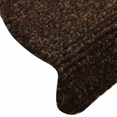 Stair Mats Self-adhesive 65x21x4 cm 30 pcs Brown