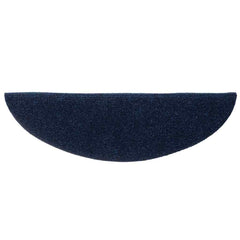 vidaXL Stair Mats Self-adhesive 20 pcs 56x17x3 cm Navy Half Round 4