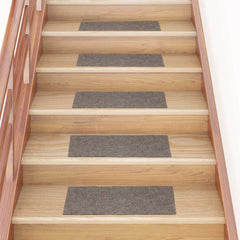 Stair Mats Self-adhesive Rectangular 30 pcs in Beige