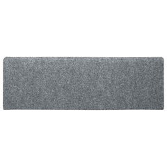 vidaXL Stair Mats Self-adhesive 20 pcs 65x21x4 cm Light Grey Rectangular Edge 5
