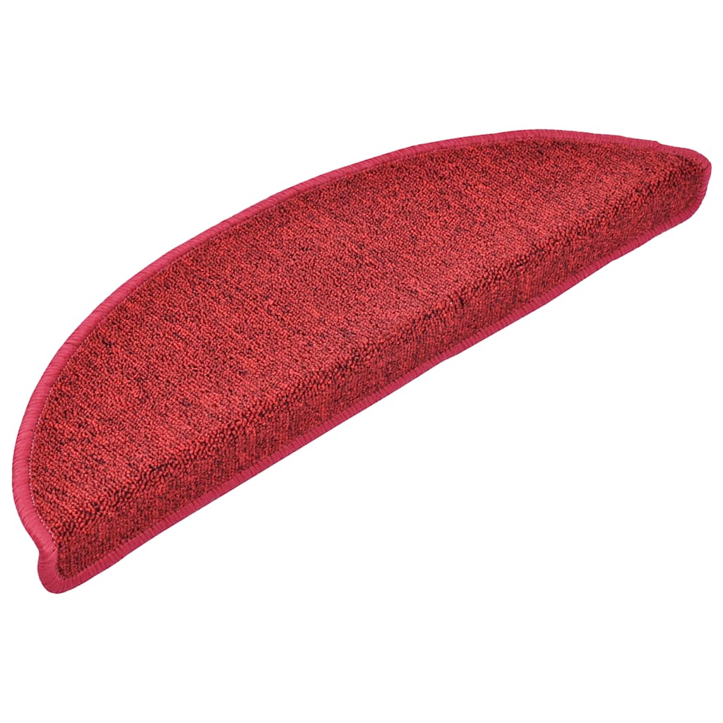 vidaXL Self-adhesive Stair Mats 20 pcs 56 x 17 x 3 cm Non-Slip Red 2