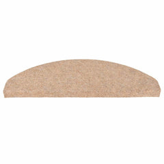 vidaXL Stair Mats Self-adhesive 20 pcs Beige 65x22,5x3,5 cm 4