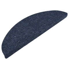 vidaXL Stair Mats Self-adhesive 30 pcs Blue 56x17x3 cm 3