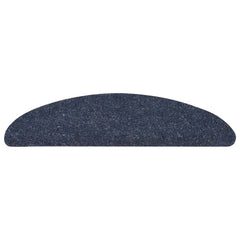 vidaXL Stair Mats Self-adhesive 30 pcs Blue 56x17x3 cm 4