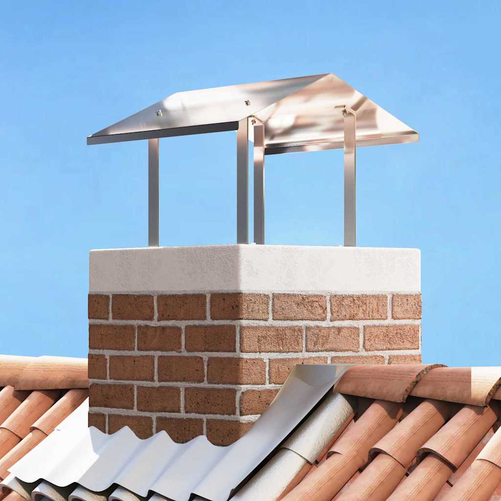 Chimney Hood Silver 50 x 50 x 37 cm Stainless Steel 50 cm 50 cm