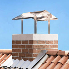 Chimney Hood Silver 50 x 50 x 37 cm Stainless Steel 60 cm 50 cm