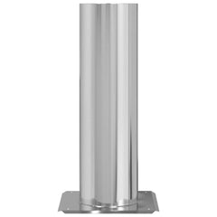 vidaXL Chimney Head Extension Silver 26 x 26 x 50 cm Stainless Steel 3