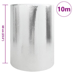 vidaXL Radiator Heat Reflector Silver 10 x 0.6 m Polyethylene 2