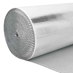 vidaXL Radiator Heat Reflector Silver 30 x 0.6 m Polyethylene 2