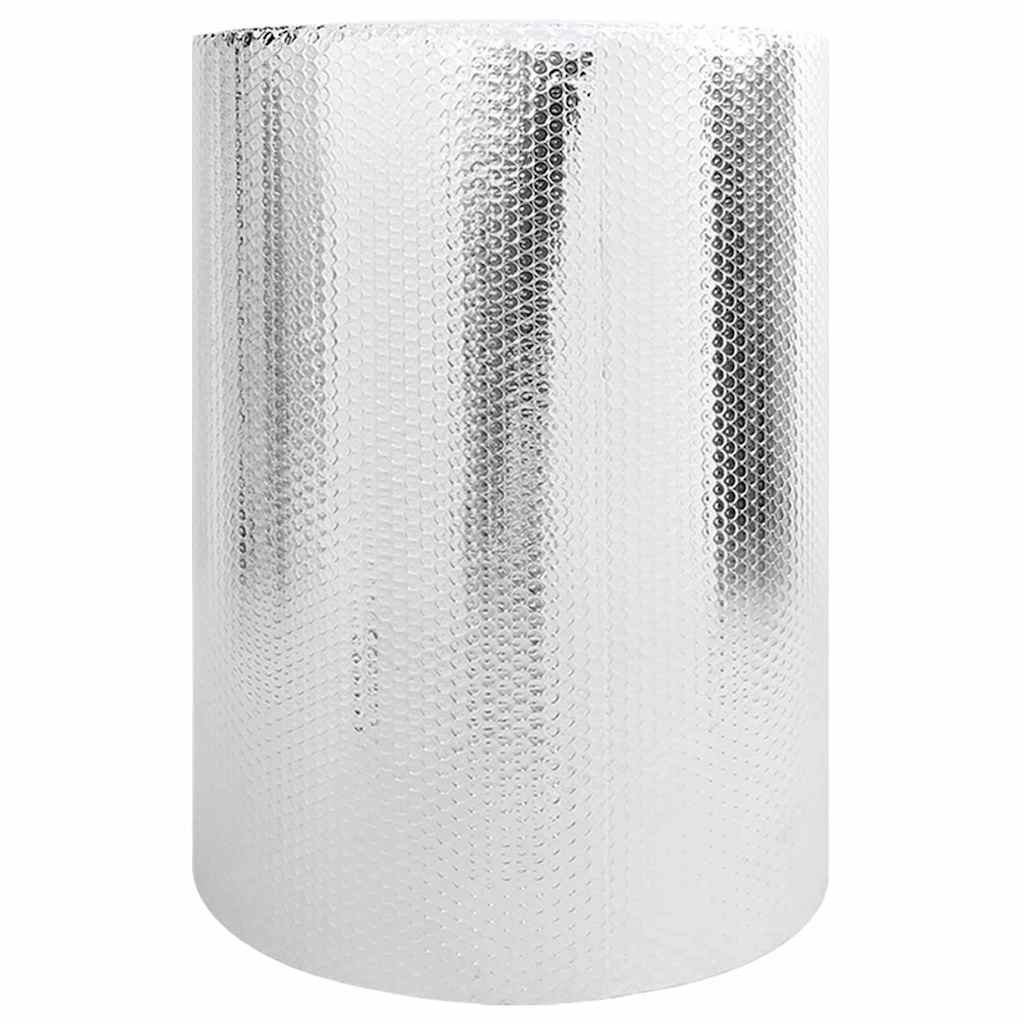 vidaXL Radiator Heat Reflector Silver 30 x 0.6 m Polyethylene 1