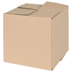 vidaXL Folding Box 50 pcs Natural 20 x 20 x 20 cm Cardboard 1