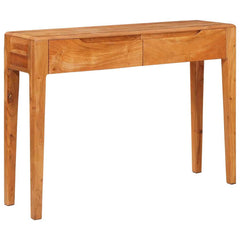 Console Table Solid Wood 110 x 30 x 80 cm