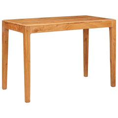 vidaXL Dining Table 110 x 55 x 76 cm Solid Acacia Wood Brown 2