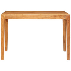 vidaXL Dining Table 110 x 55 x 76 cm Solid Acacia Wood Brown 4