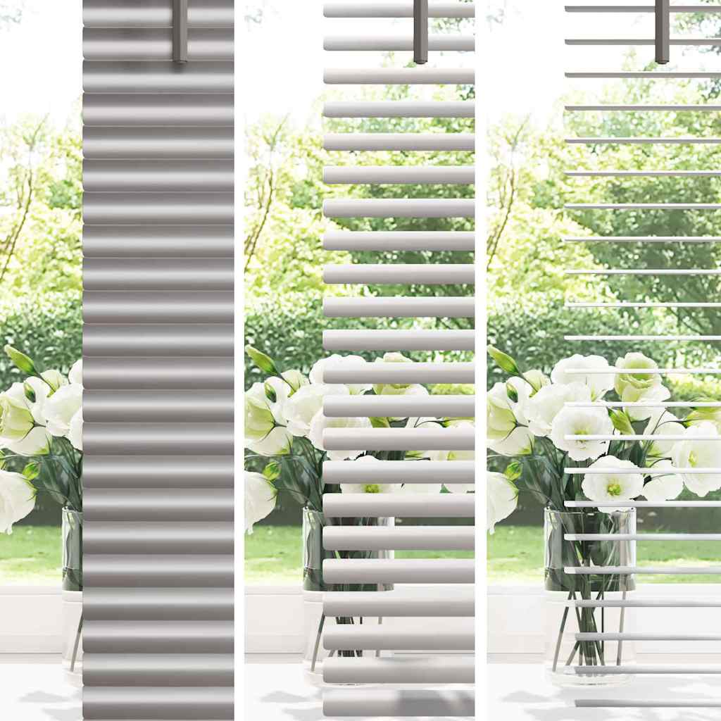 vidaXL Venetian Blinds Silver 130 x 125 cm Aluminium 4
