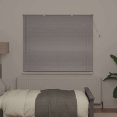vidaXL Venetian Blinds Silver 130 x 160 cm Aluminium 3