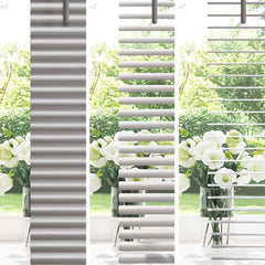 vidaXL Venetian Blinds Silver 130 x 160 cm Aluminium 4