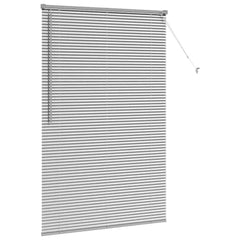 vidaXL Venetian Blinds Silver 175 x 115 cm Aluminium 5