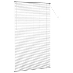 vidaXL Venetian Blinds Silver 220 x 125 cm Aluminium 6