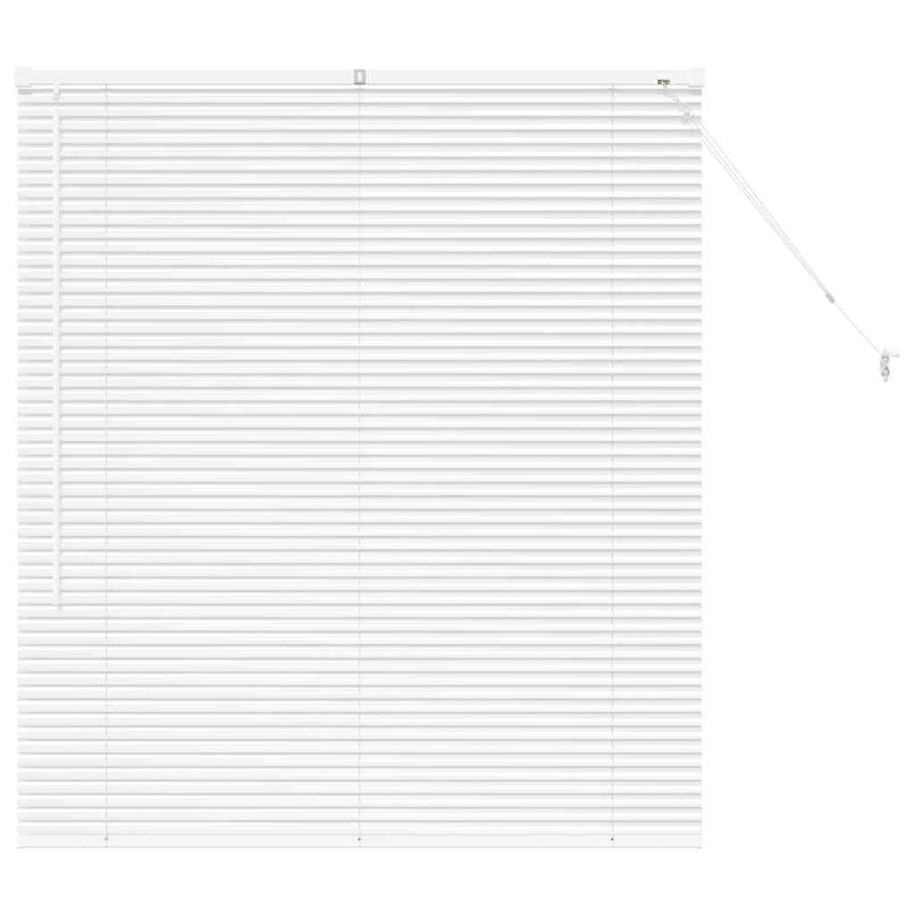 vidaXL Venetian Blinds White 130 x 115 cm Aluminium 2