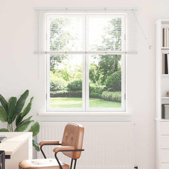 vidaXL Venetian Blinds White 130 x 125 cm Aluminium 1