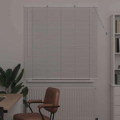 vidaXL Venetian Blinds White 130 x 125 cm Aluminium 3