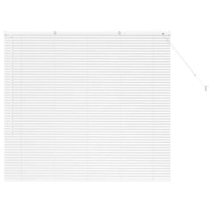 vidaXL Venetian Blinds White 130 x 145 cm Aluminium 2