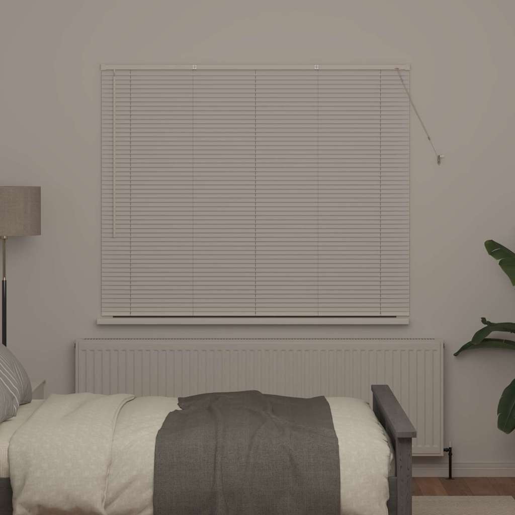 vidaXL Venetian Blinds White 130 x 155 cm Aluminium 3