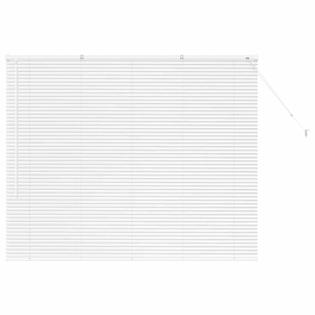 vidaXL Venetian Blinds White 130 x 155 cm Aluminium 2