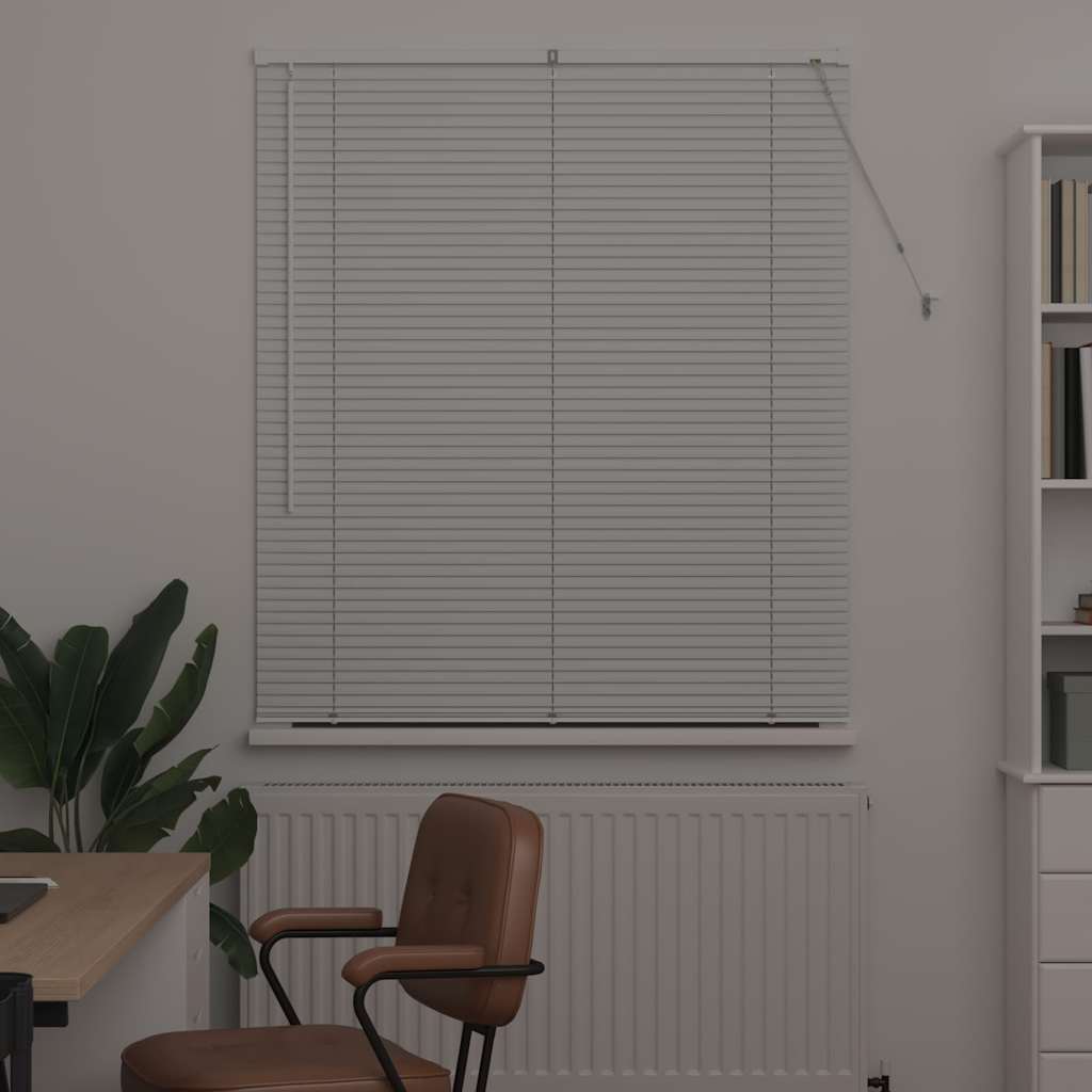 vidaXL Venetian Blinds White 175 x 110 cm Aluminium 3