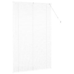 vidaXL Venetian Blinds White 175 x 110 cm Aluminium 6