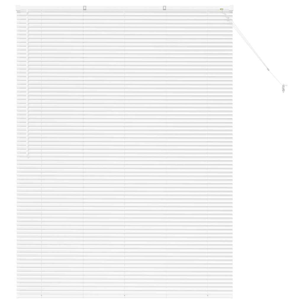 vidaXL Venetian Blinds White 175 x 125 cm Aluminium 2
